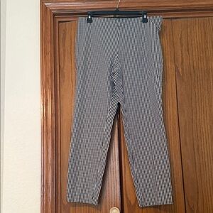 a new day Black and White Checkered Ankle Pants